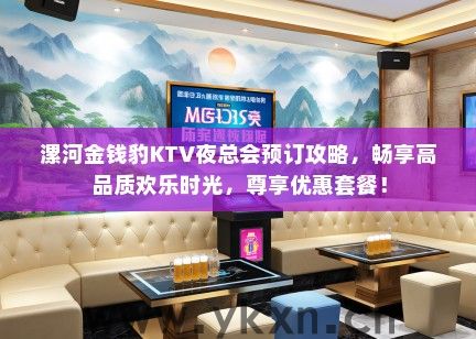 漯河金钱豹KTV夜总会预订攻略，畅享高品质欢乐时光，尊享优惠套餐！